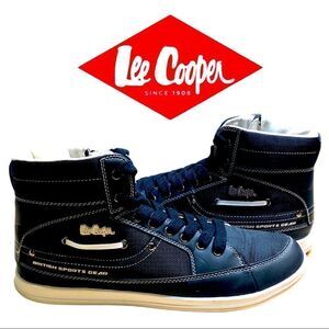 Lee Cooper High Tops zipper close British